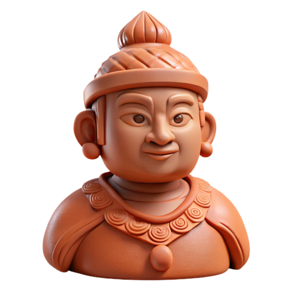 magnificent traditional Terracotta Sculpture Traditional Style Transparent Background png
