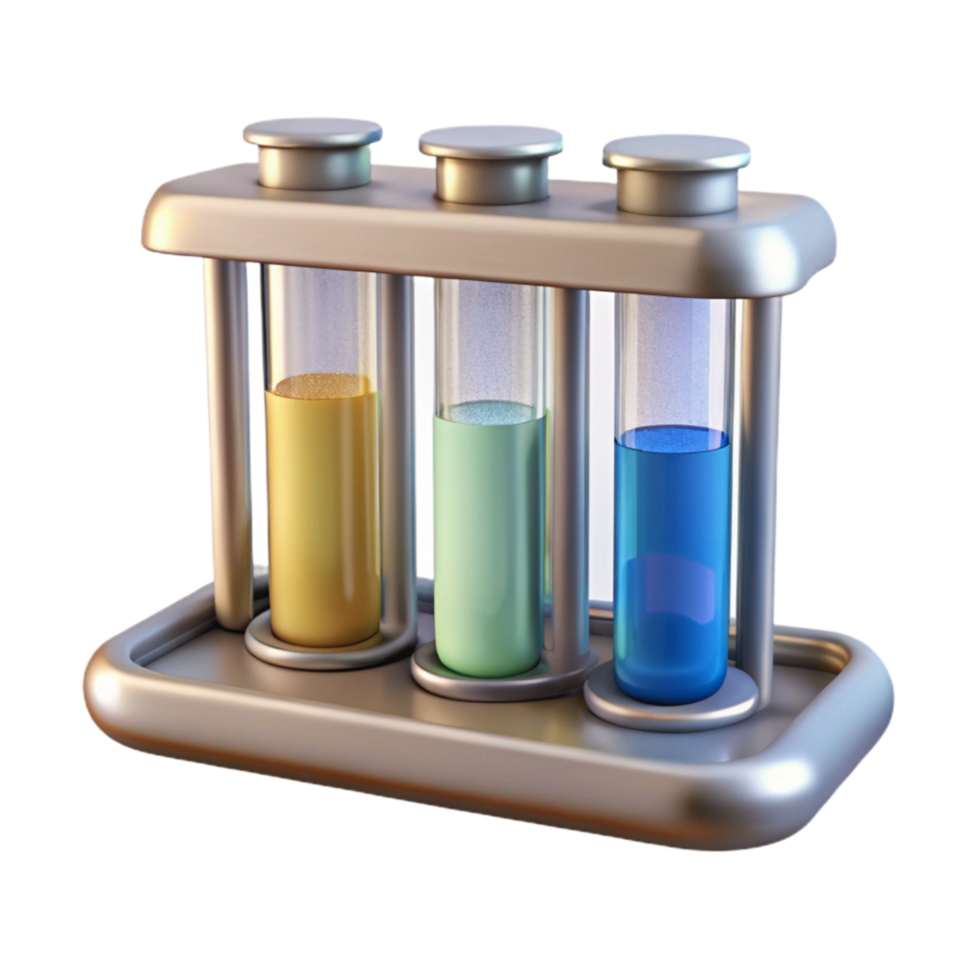 extraordinary abstract Test Tube Rack Front View Transparent Element high resolution png