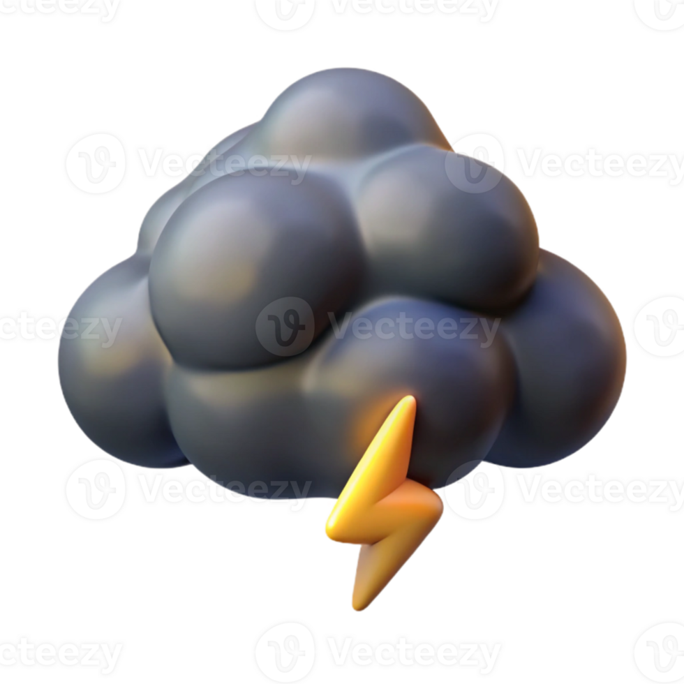 impressive artistic Thunderstorm Cloud Formation Dark Gray Cutout Low Angle authentic png
