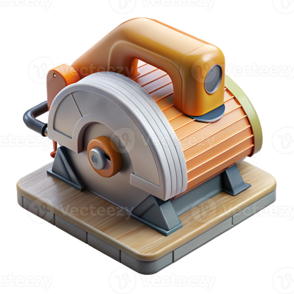 stunning rustic Tile Cutter Electric Isolated on Transparent Background professional png