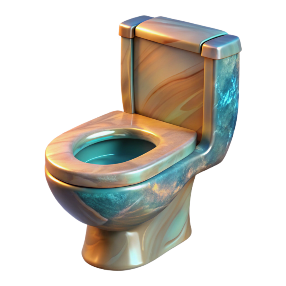 serene classic Toilet Modern Design Transparent Background genuine png