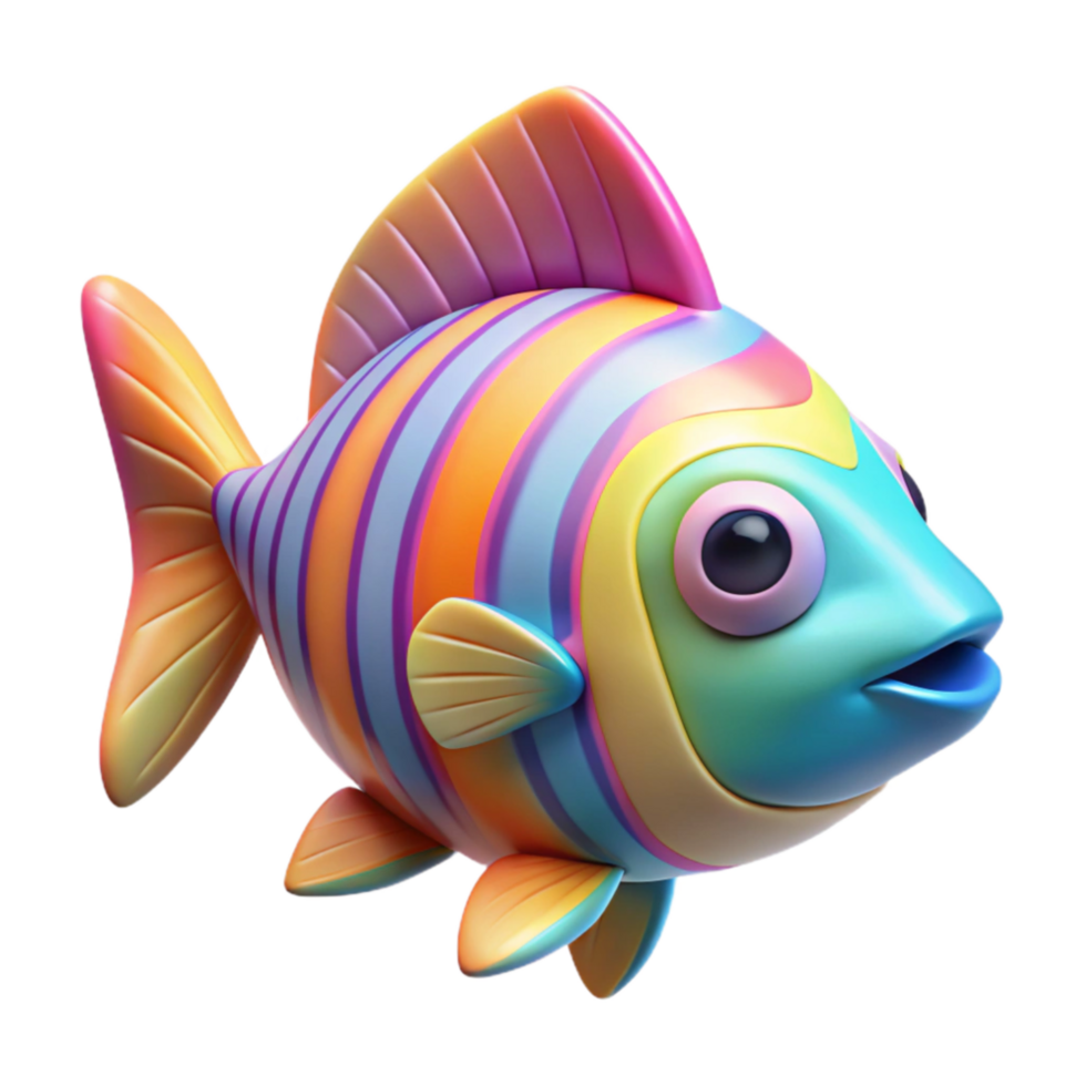 impressive abstract Tropical Fish School Colorful Isolated Element high quality png