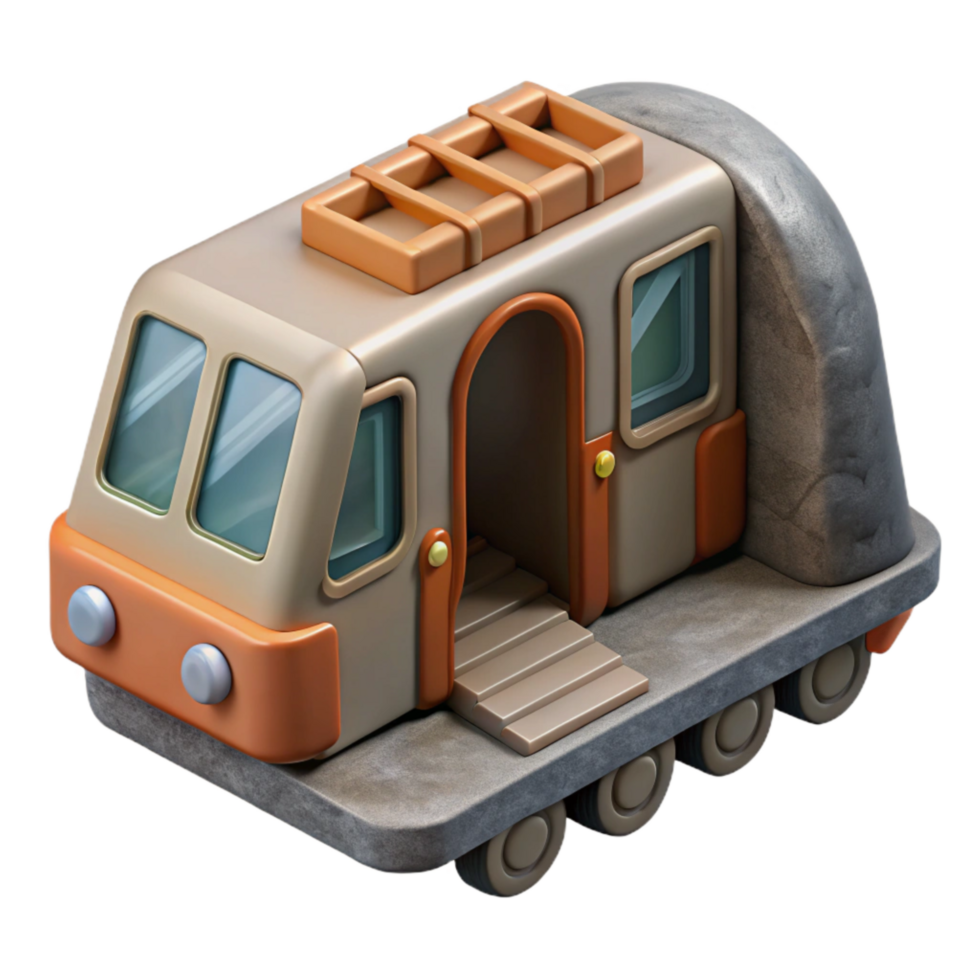 magnificent creative Underground Transportation System Cutout Isolated png