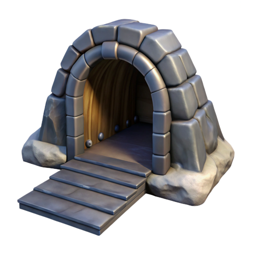 beautiful vintage Underground Tunnel Entrance Dark Shadows Transparent original png