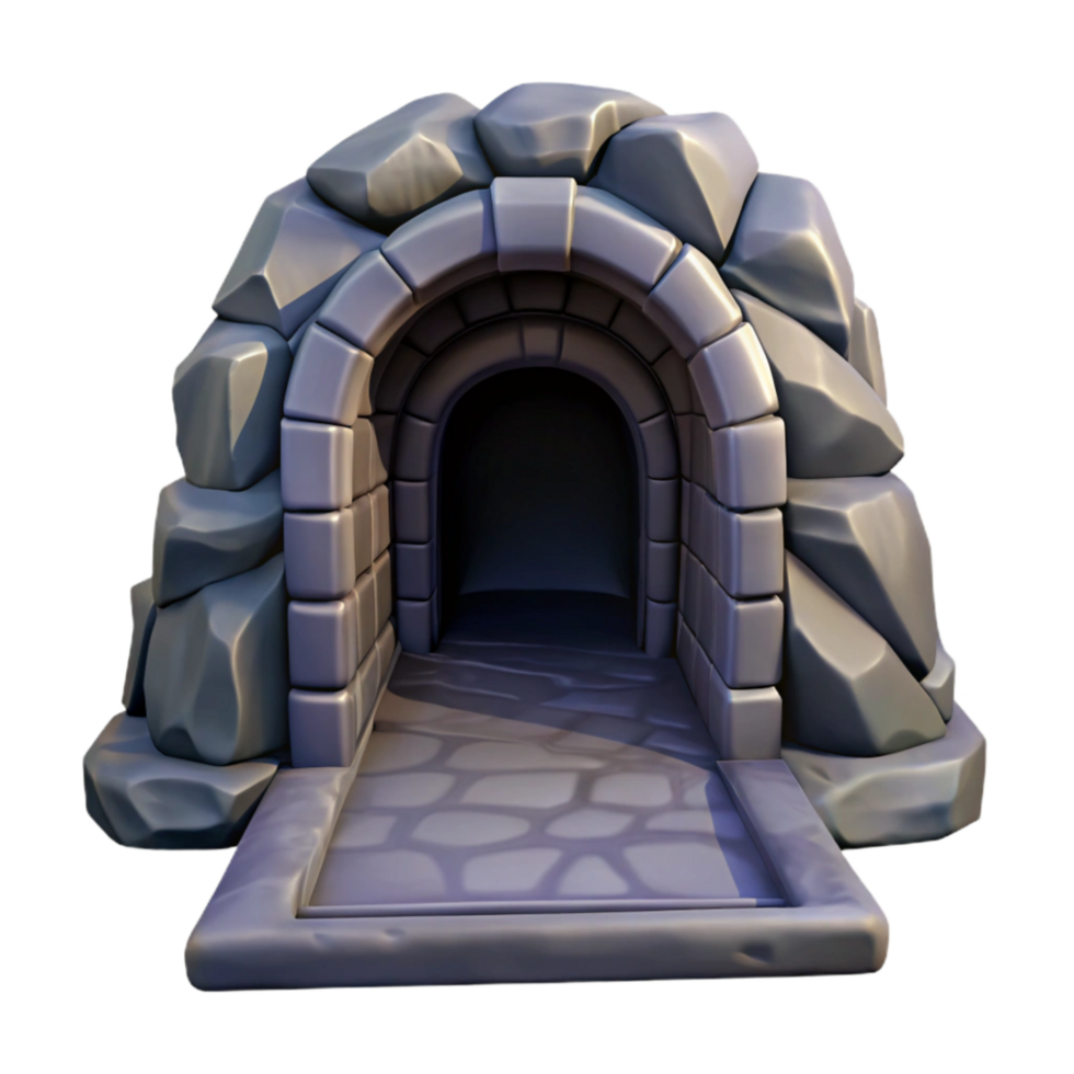 elegant minimalist Underground Tunnel Entrance Dark Shadows Transparent high resolution png