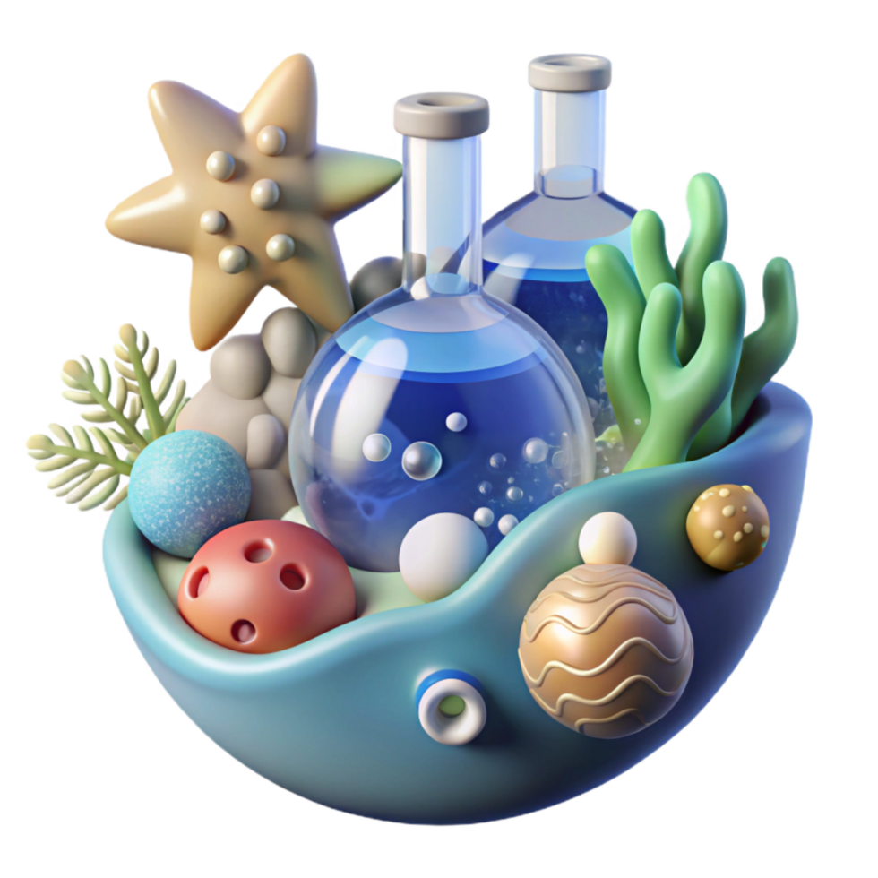 magnificent artistic Understanding Our Oceans Transparent Background Scientific Research professional png