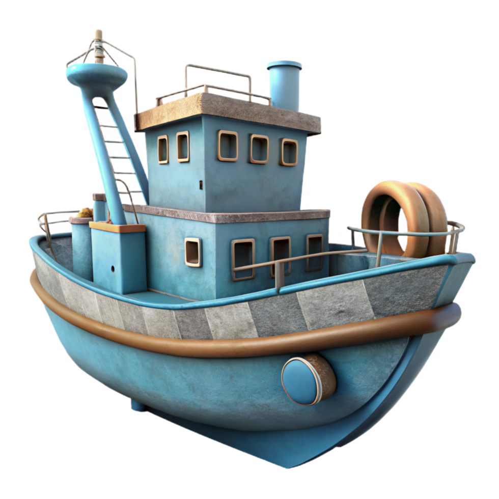 wonderful minimalist Underwater Cable Laying Vessel Side Profile Cutout professional png