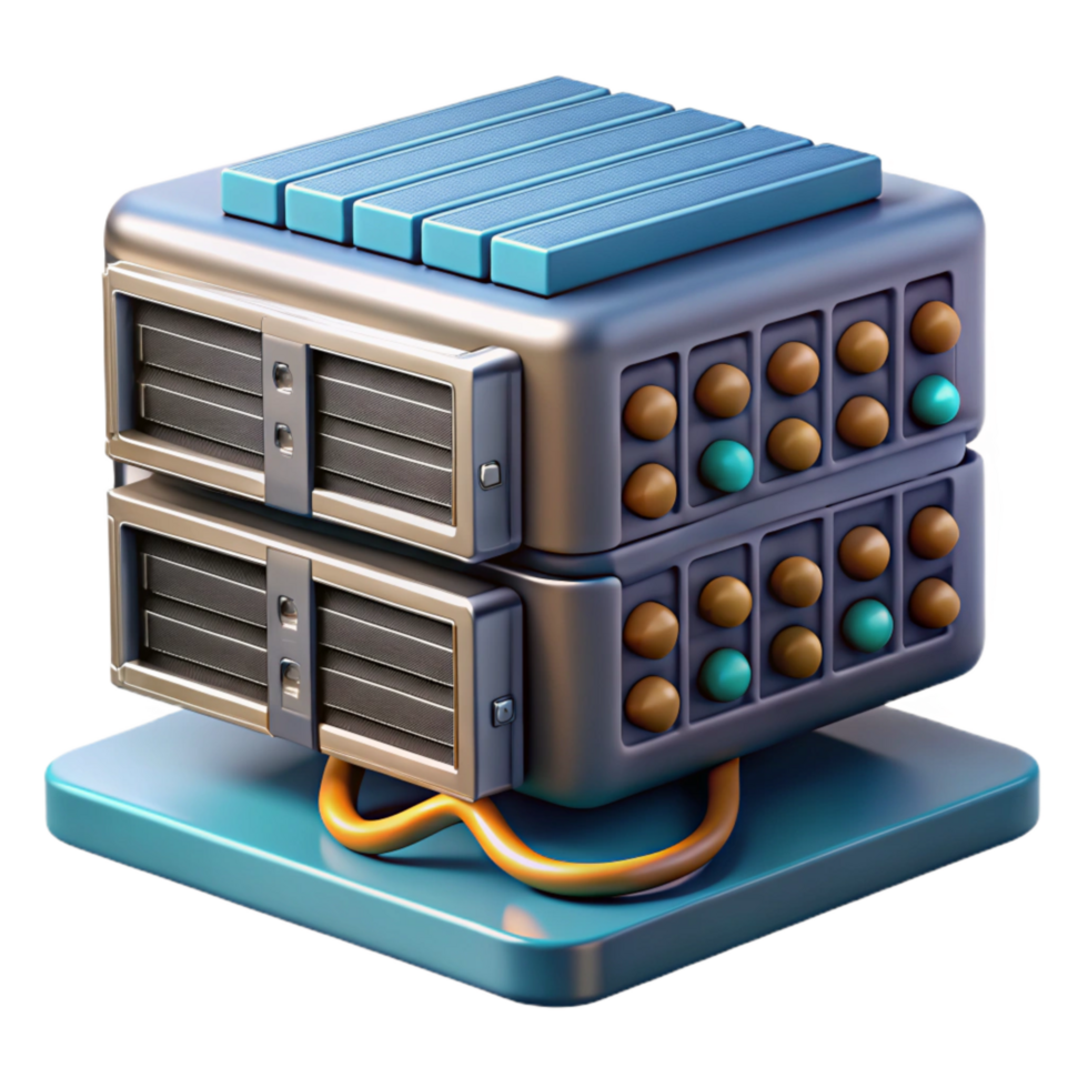 elegant rustic Underwater Data Center Server Rack Cutout Element high resolution png