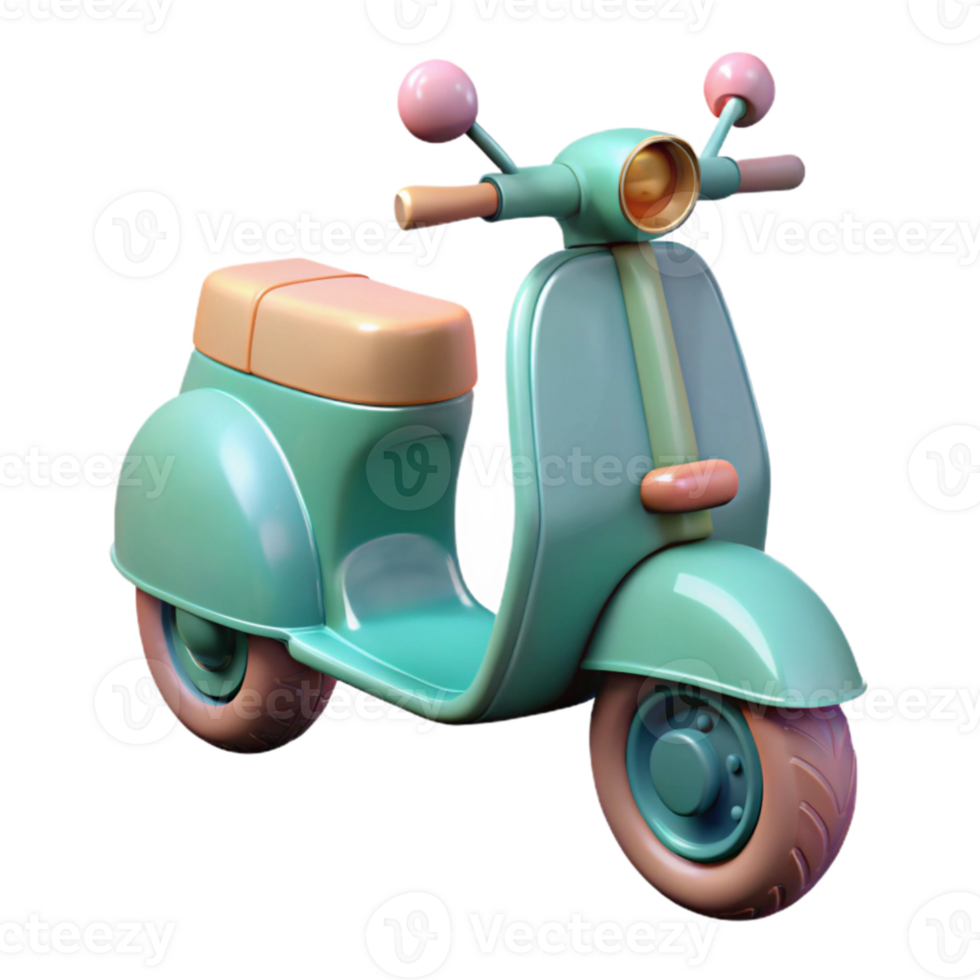 extraordinary classic Underwater Scooter Cutout Front View Isolated genuine png