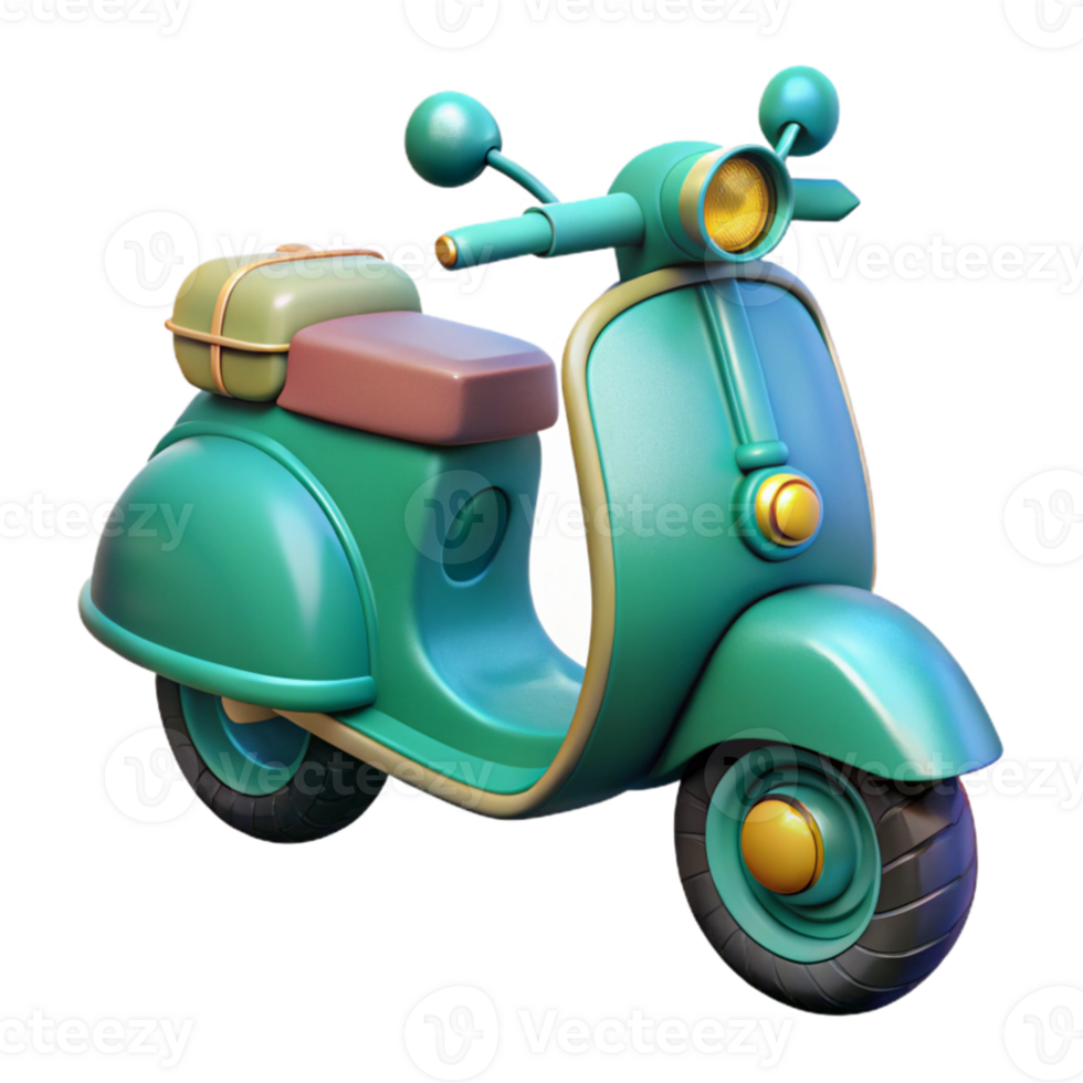 magnificent classic Underwater Scooter Cutout Front View Isolated detailed png