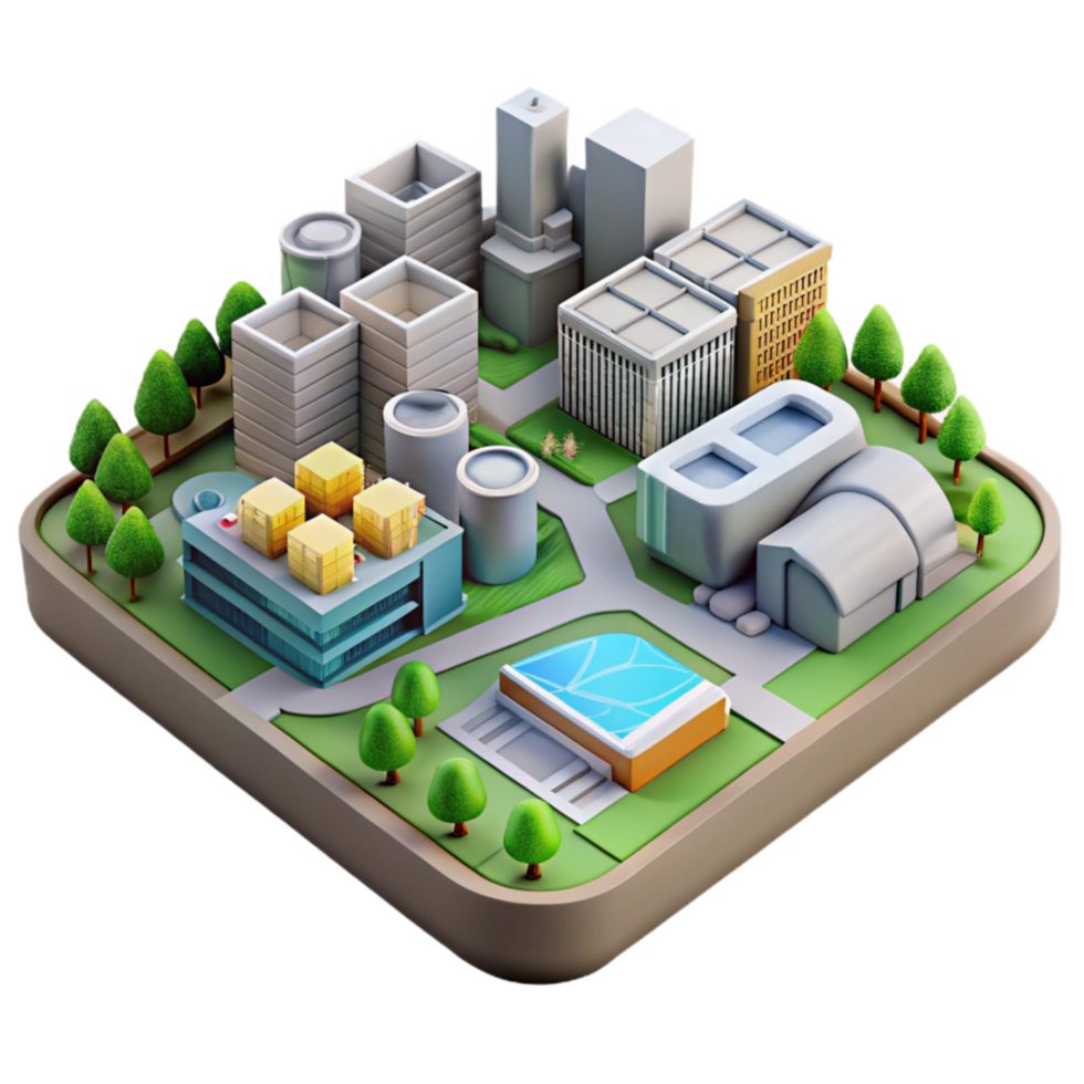 magnificent rustic Urban Development Master Plan Transparent Background png