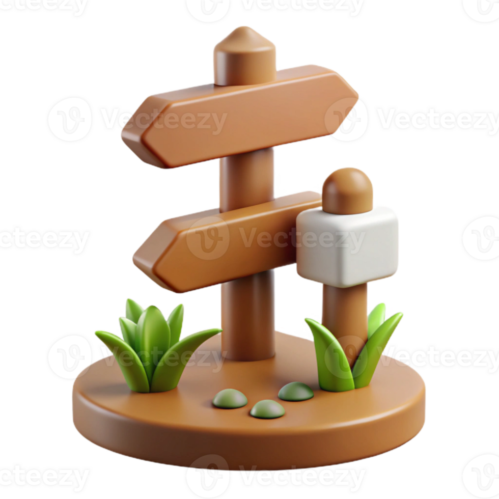 dramatic vintage Urban Farm Signpost Isolated Directional Arrows exclusive png
