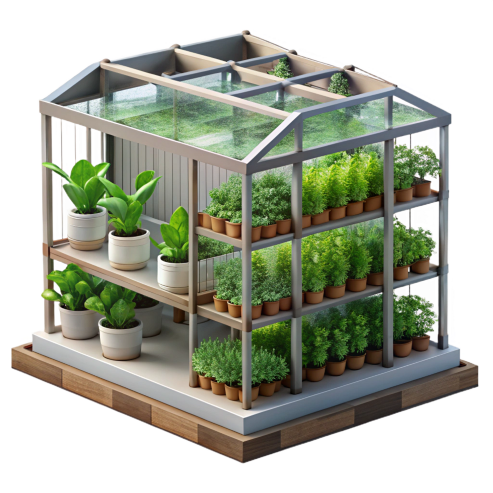 impressive vintage Urban Garden Vertical Farm Transparent Background original png
