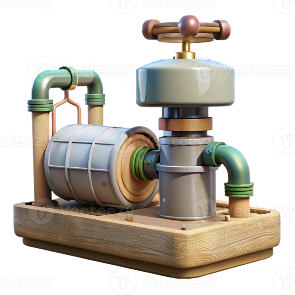magnificent artistic Variable Rate Irrigation System Side View Transparent Background high quality png