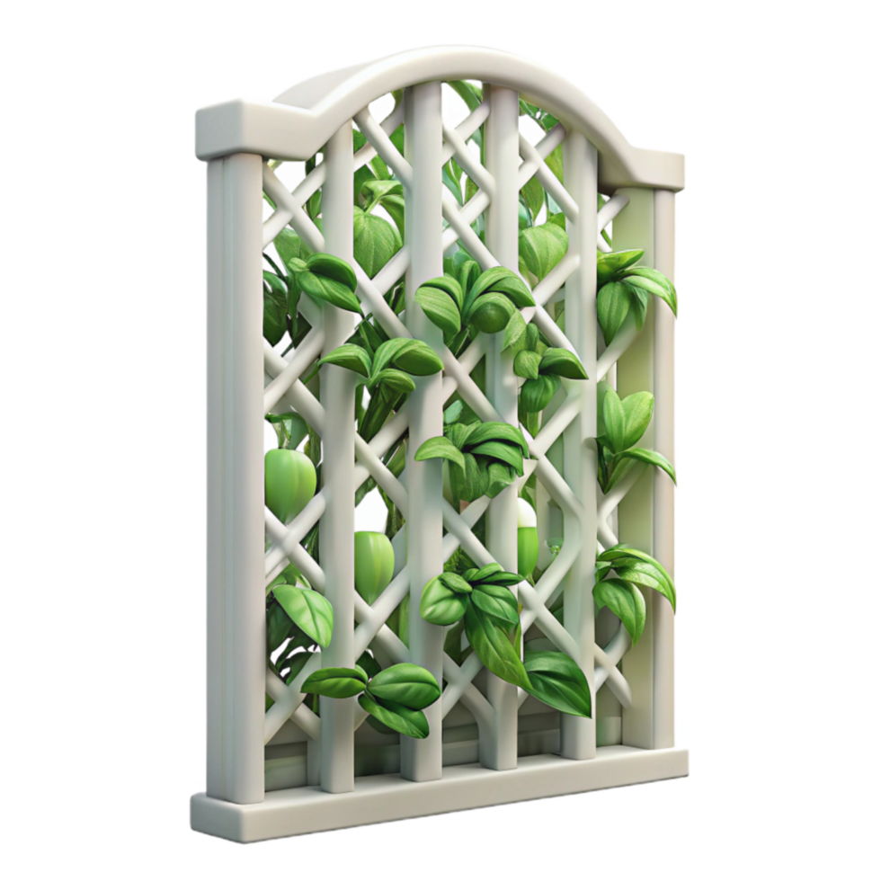 magnificent rustic Vertical Garden Trellis Plastic White Transparent Background original png