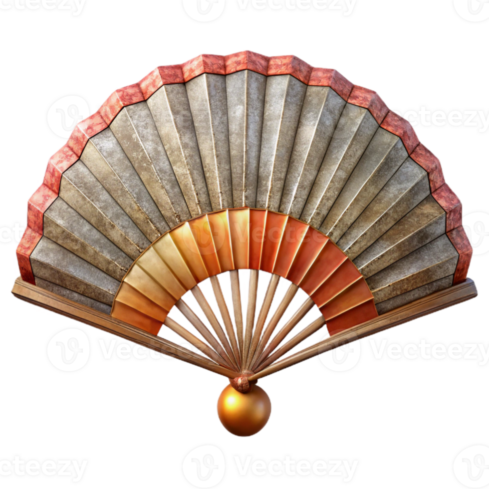 extraordinary creative Vintage Hand Fan Isolated Cutout professional png