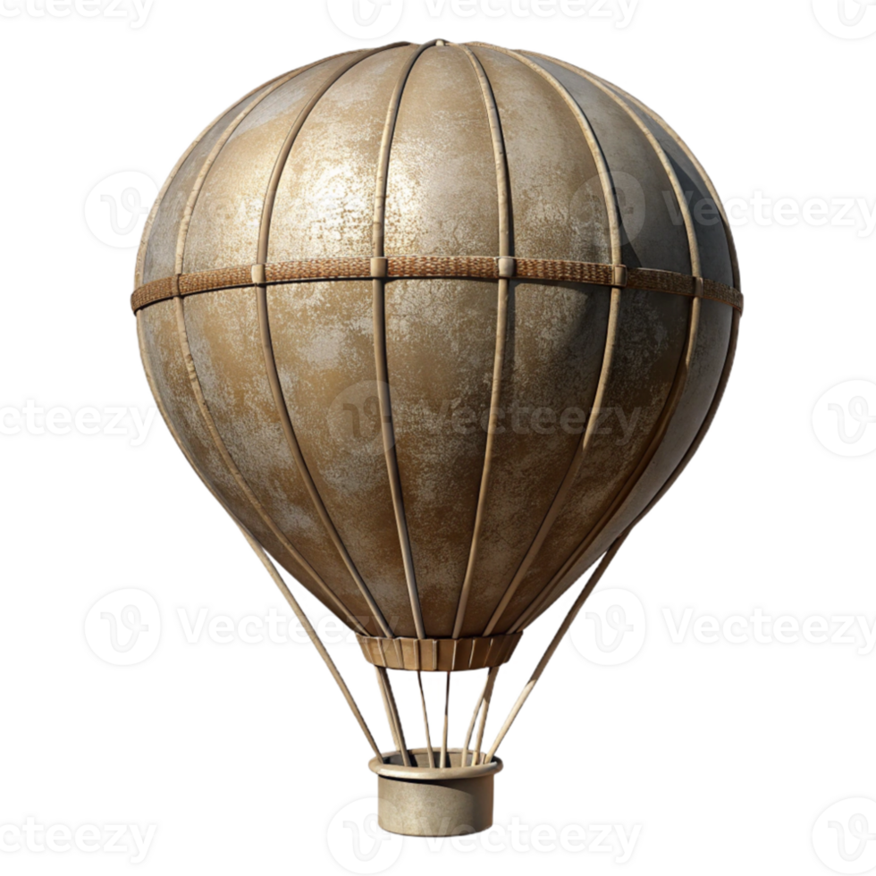 elegant creative Vintage Hot Air Balloon Silhouette Cutout high quality png