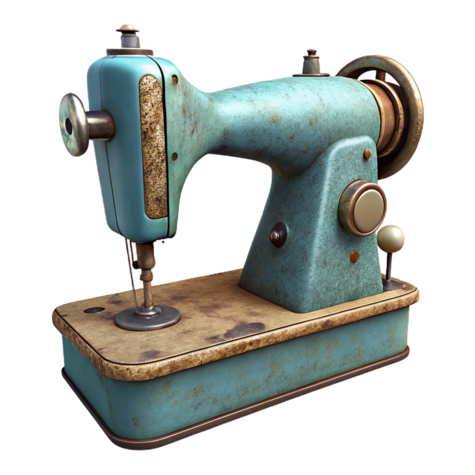 serene creative Vintage Sewing Machine Side View Cutout genuine png