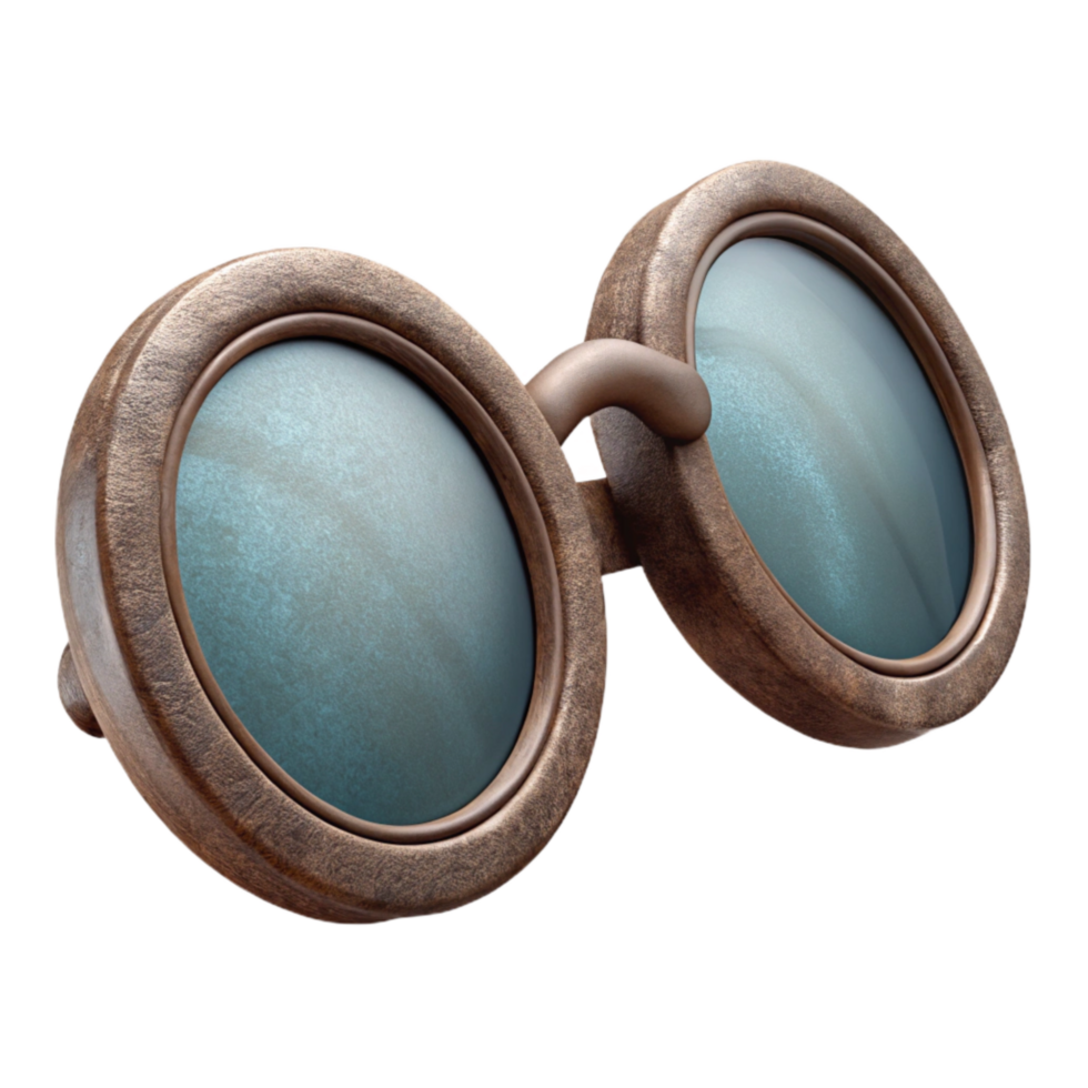 extraordinary abstract Vintage Spectacles Round Frame Transparent genuine png