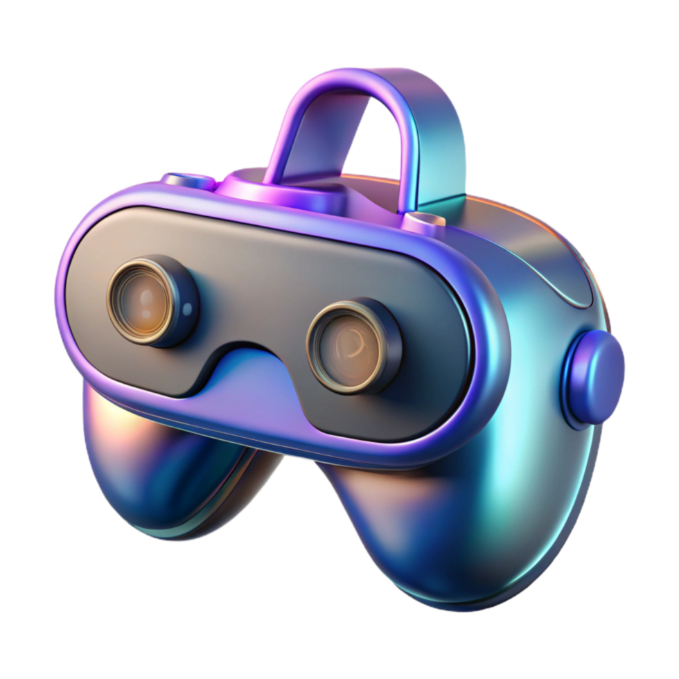 serene classic Virtual Reality Controller Front View Transparent authentic png