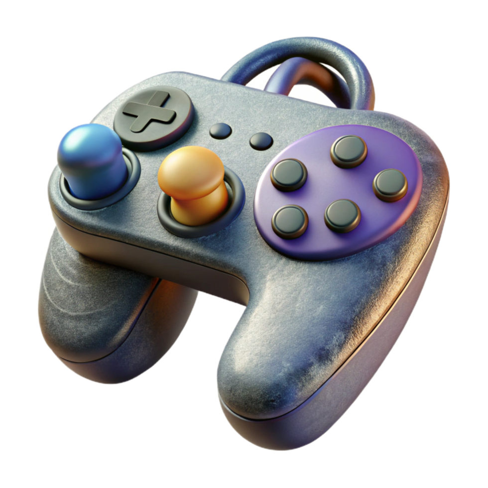 wonderful traditional Vr Controller Side View with Buttons and Joystick Transparent Element authentic png