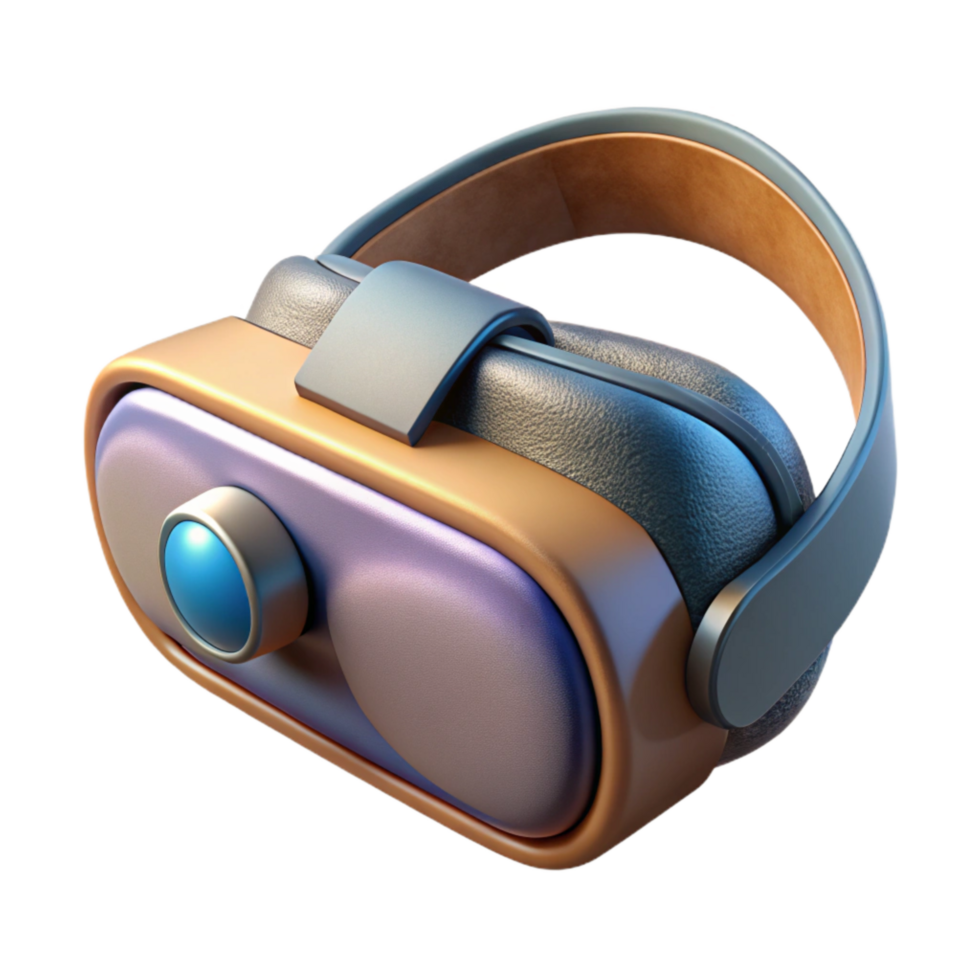 magnificent modern Vr Headset Top View Isolated Cutout original png