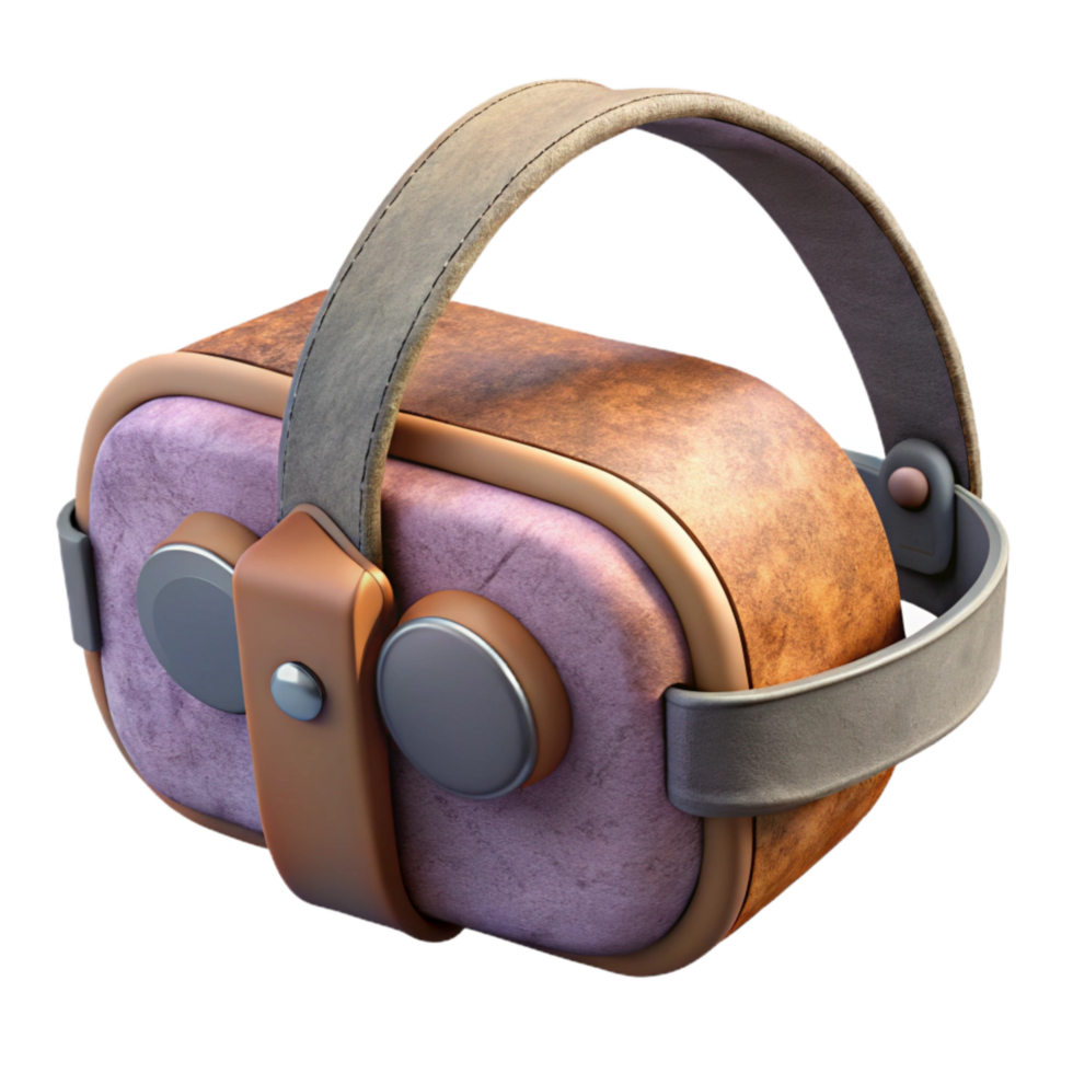 wonderful traditional Vr Headset with Adjustable Straps Isolated Element high quality png