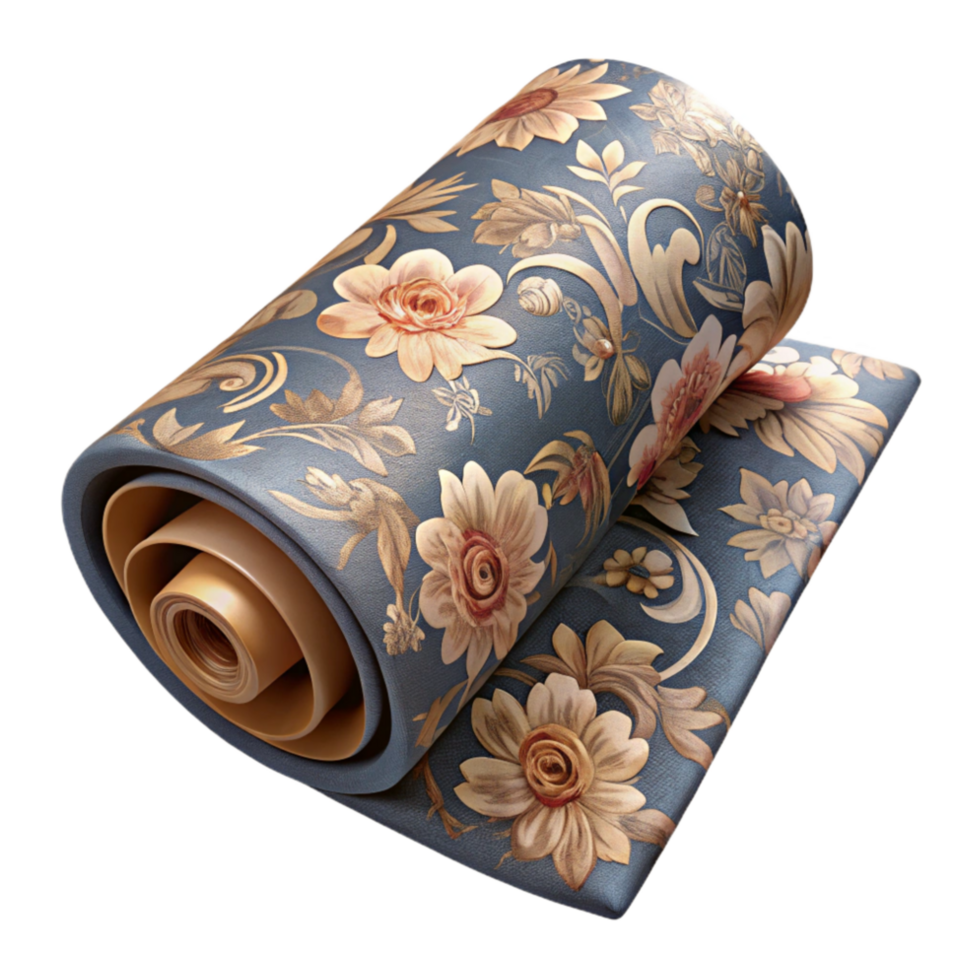 dramatic abstract Wallpaper Roll Floral Pattern Isolated Element original png