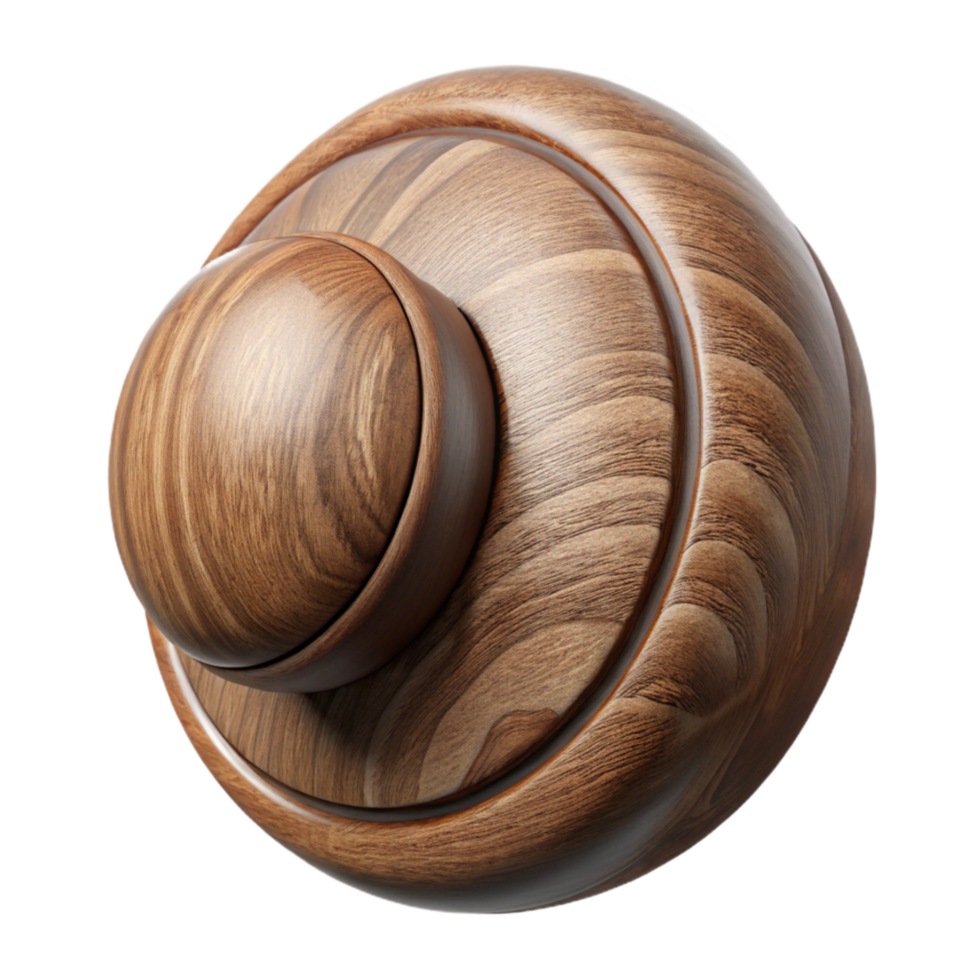 magnificent abstract Walnut Wood Cabinet Door Knob Cutout authentic png
