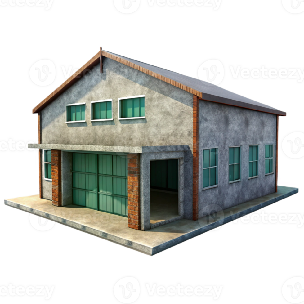 extraordinary creative Warehouse Building Transparent Background original png