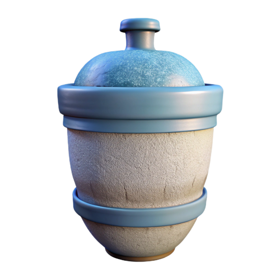 extraordinary minimalist Water Filter Ceramic Isolated high resolution png