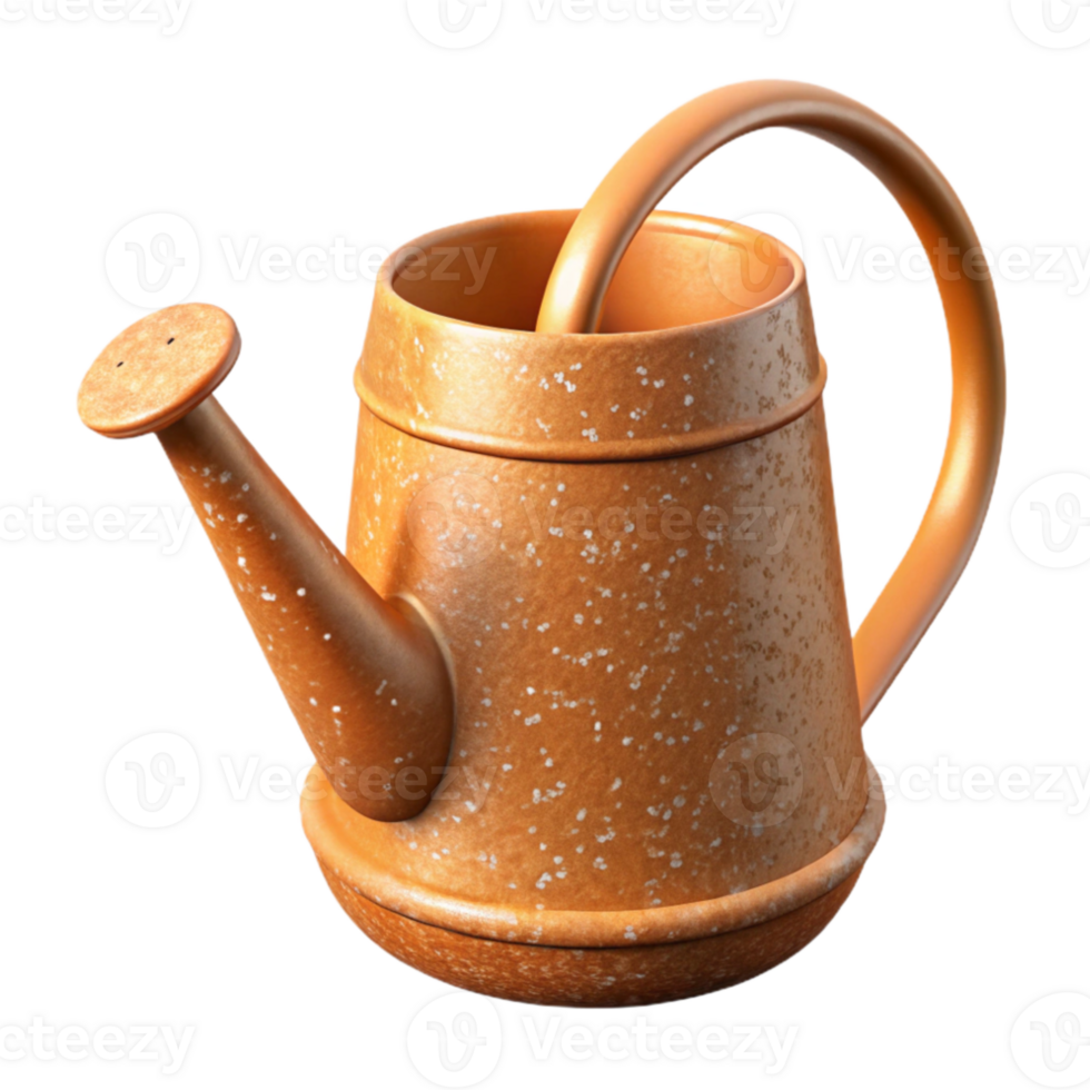extraordinary modern Watering Can Front View Isolated on White premium png