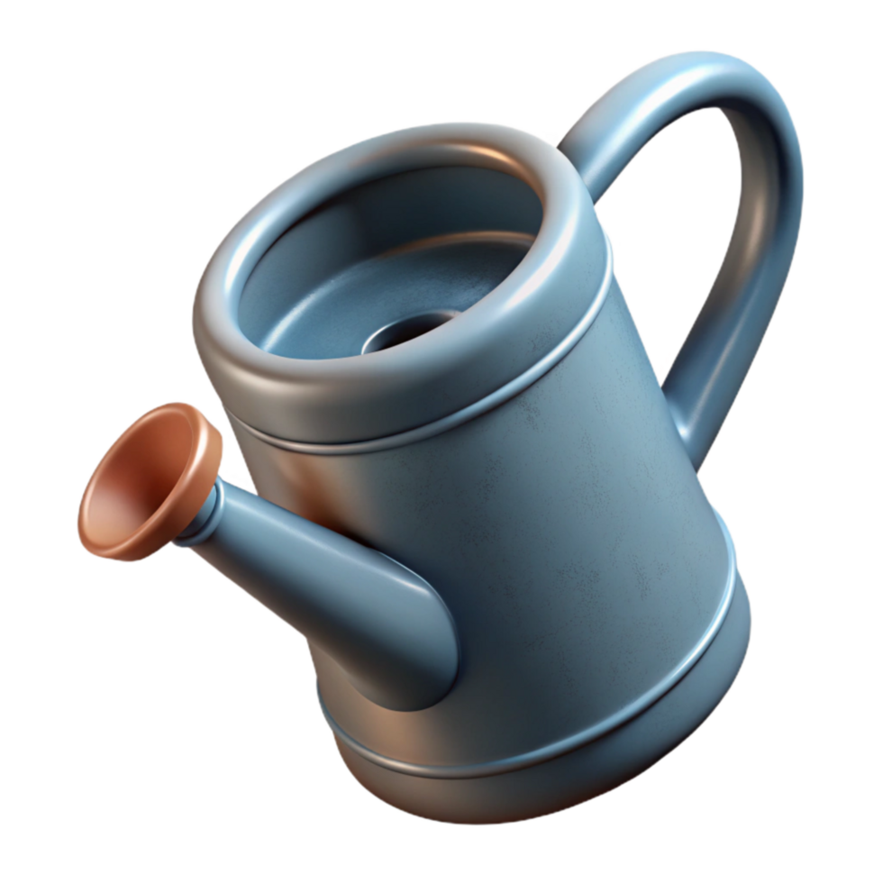 dramatic contemporary Watering Can Top View Cutout professional png