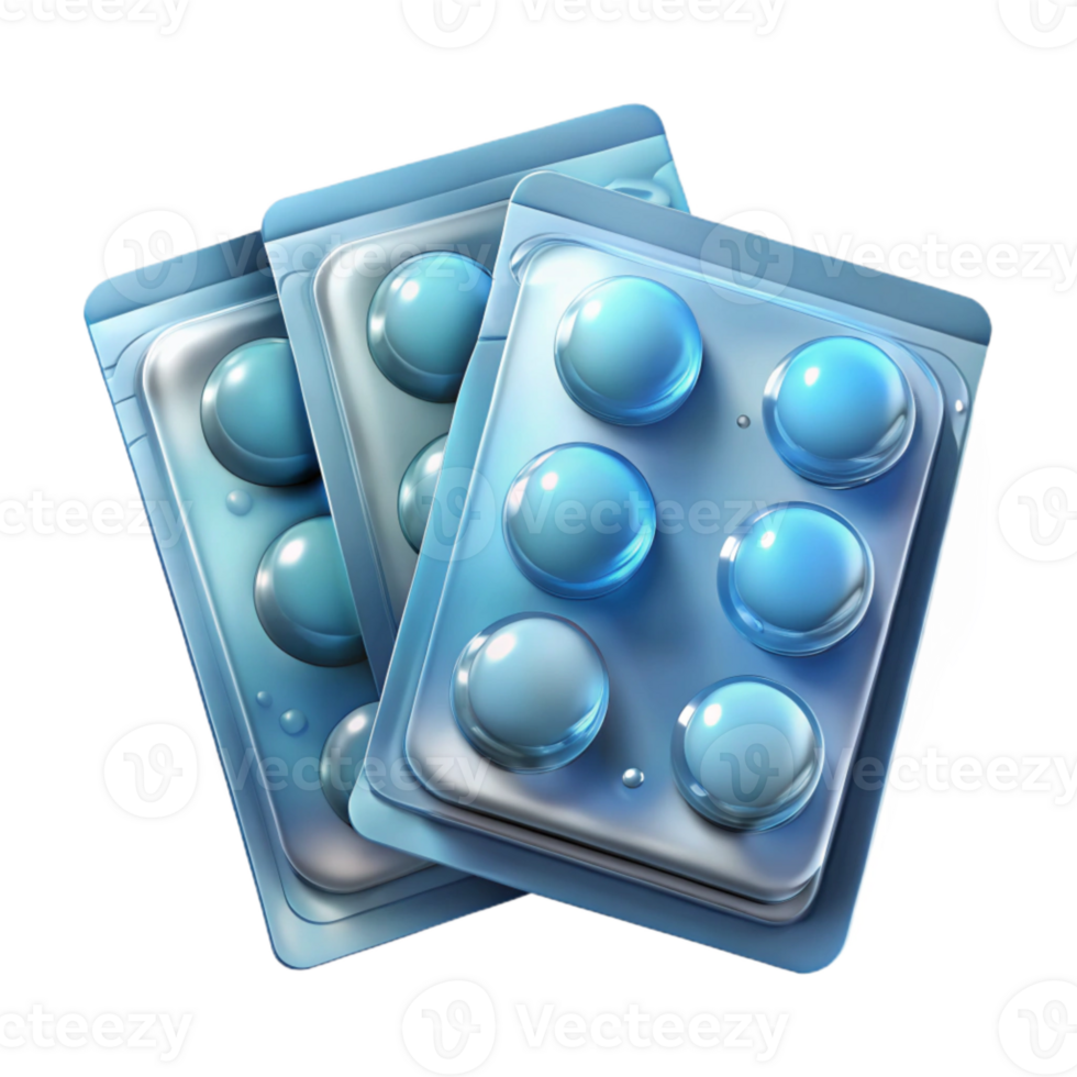 dramatic rustic Water Purification Tablets Pack Isolated png