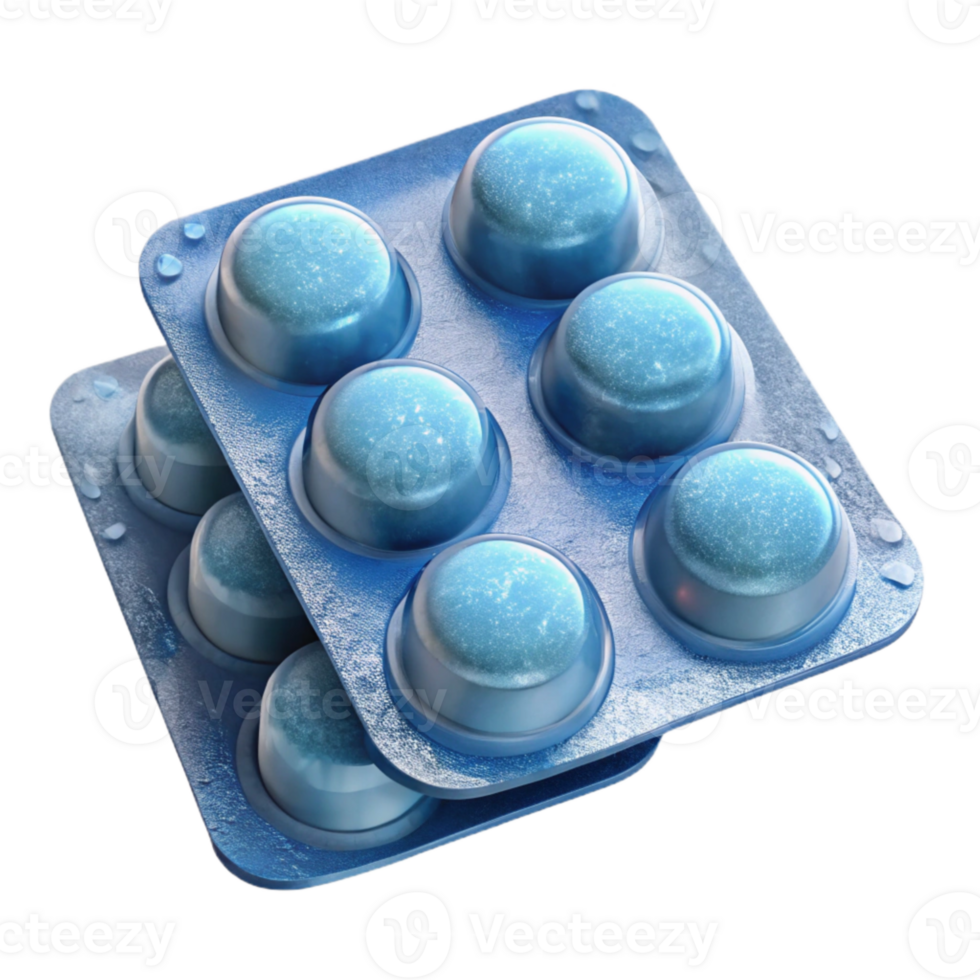 magnificent rustic Water Purification Tablets Pack Isolated high quality png