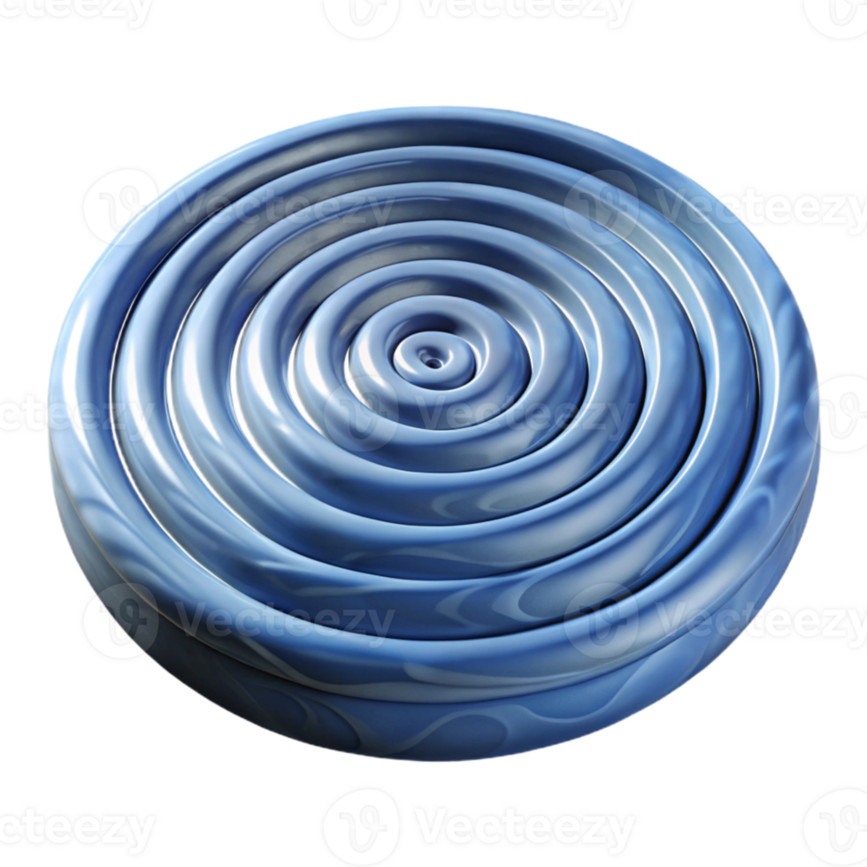 beautiful modern Water Ripple Effect Concentric Circles Isolated professional png
