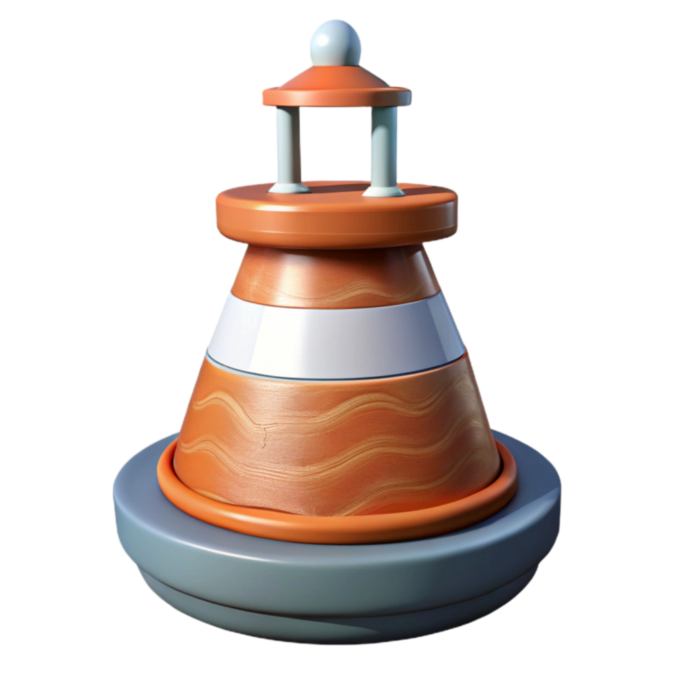 extraordinary vintage Wave Energy Converter Buoy System Illustration Isolated high resolution png