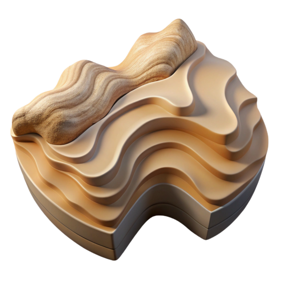 extraordinary modern Wave Rock Western Australia Texture Cutout authentic png