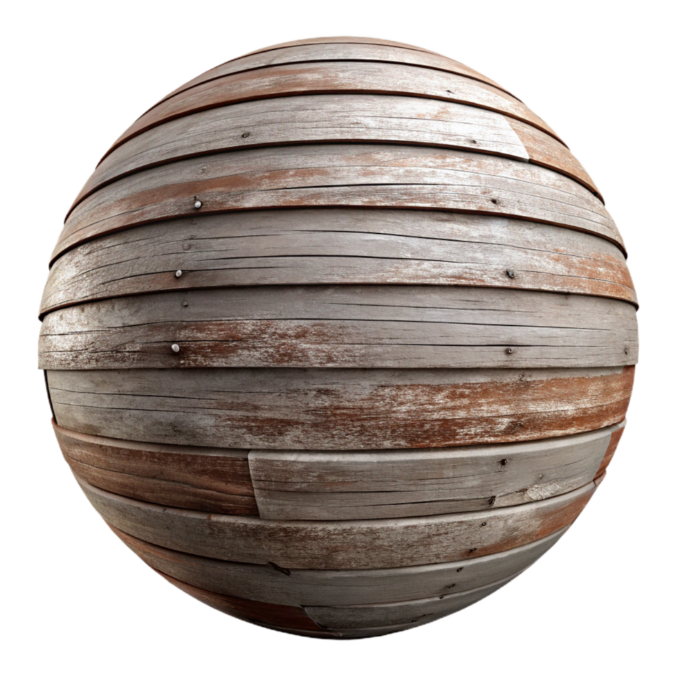serene contemporary Weathered Barn Wood Texture Detail Isolated Element high quality png