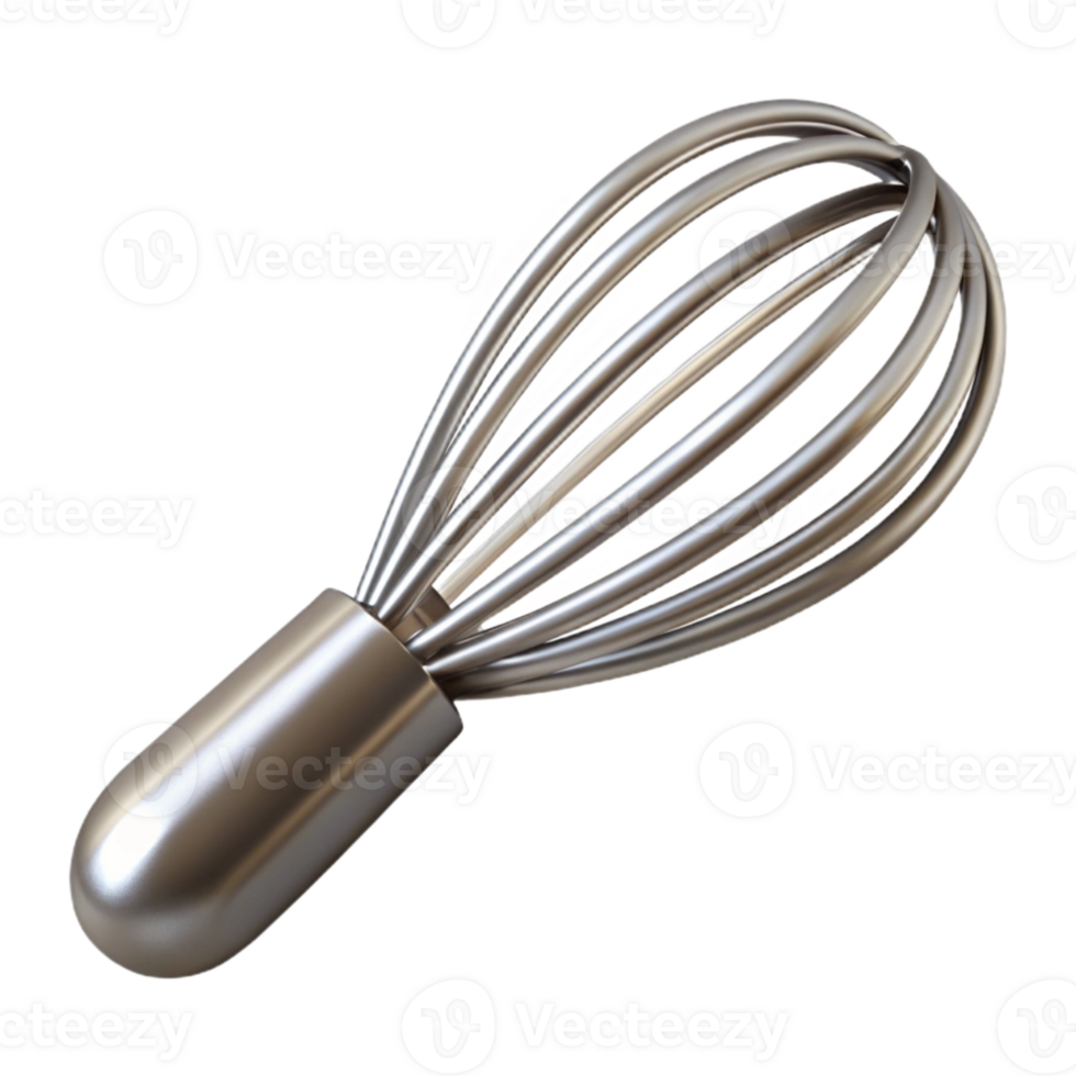 serene creative Whisk Metal Chrome Isolated genuine png