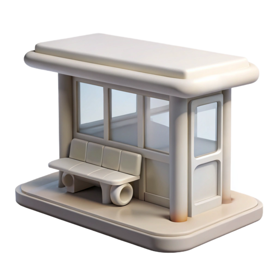 extraordinary creative White Bus Stop Sign Transparent Background Cutout exclusive png