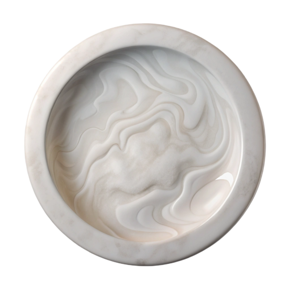 wonderful rustic White Ceramic Plate Top View Transparent Background genuine png