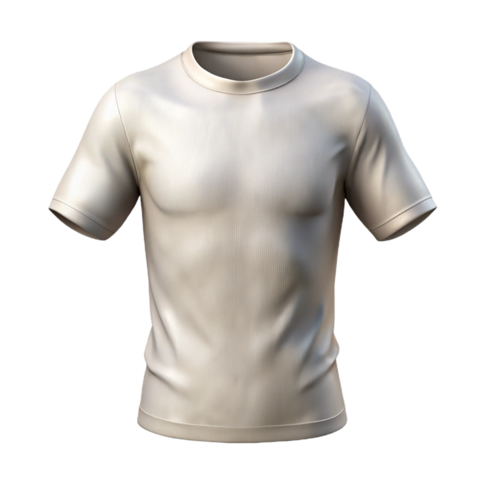 impressive vintage White Cotton T Shirt Front View Cutout Transparent Background high quality png