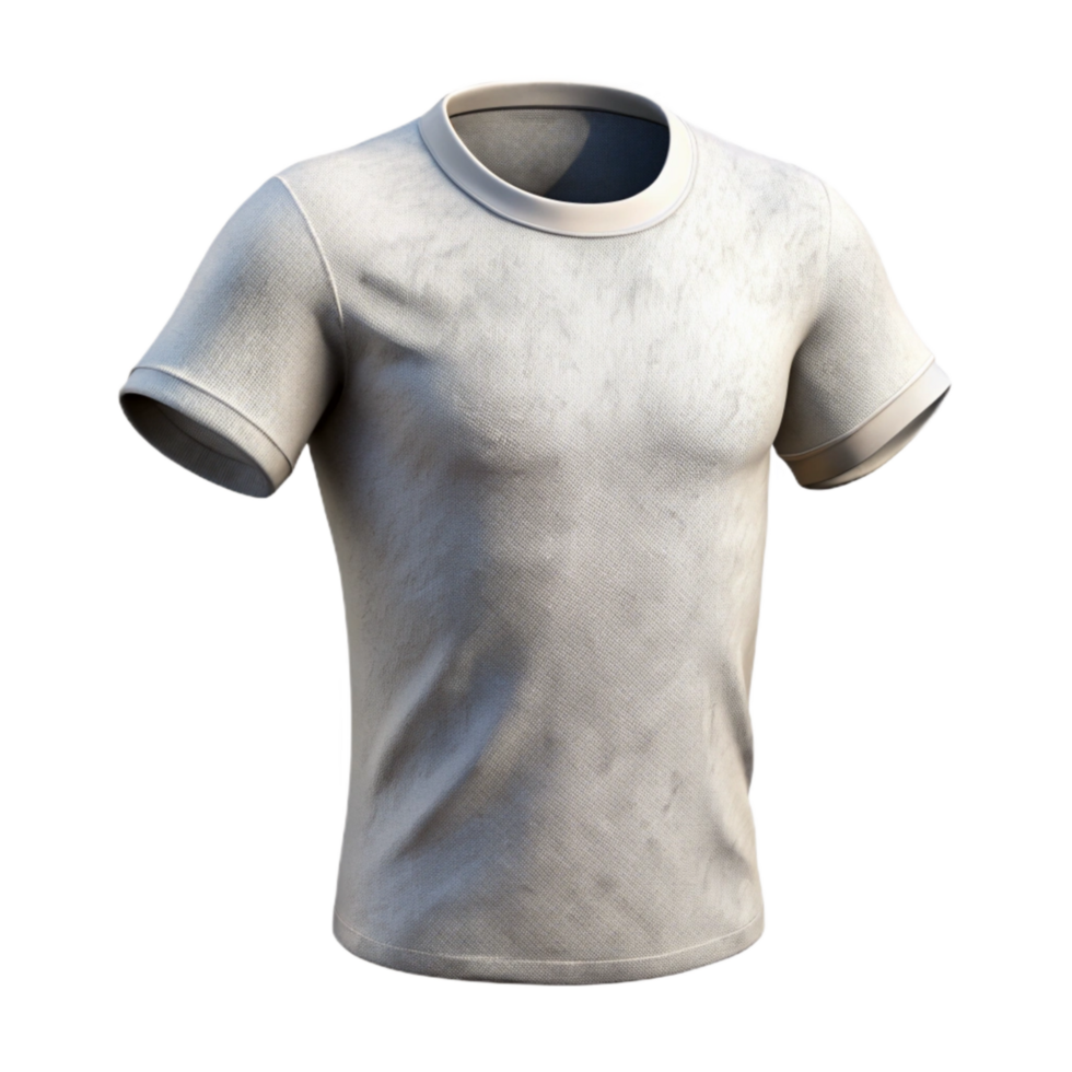 wonderful creative White Cotton T Shirt Front View Cutout Transparent Background exclusive png