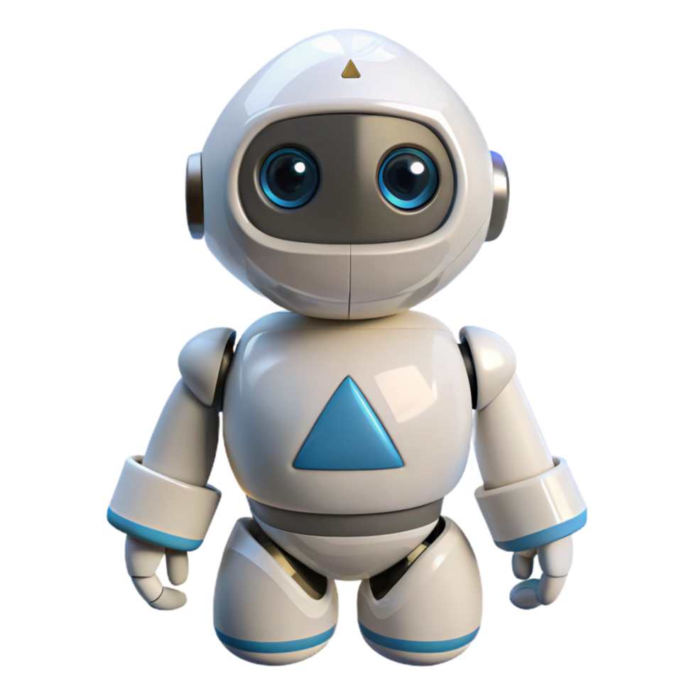 beautiful abstract White Delta Robot High Angle Transparent Background genuine png