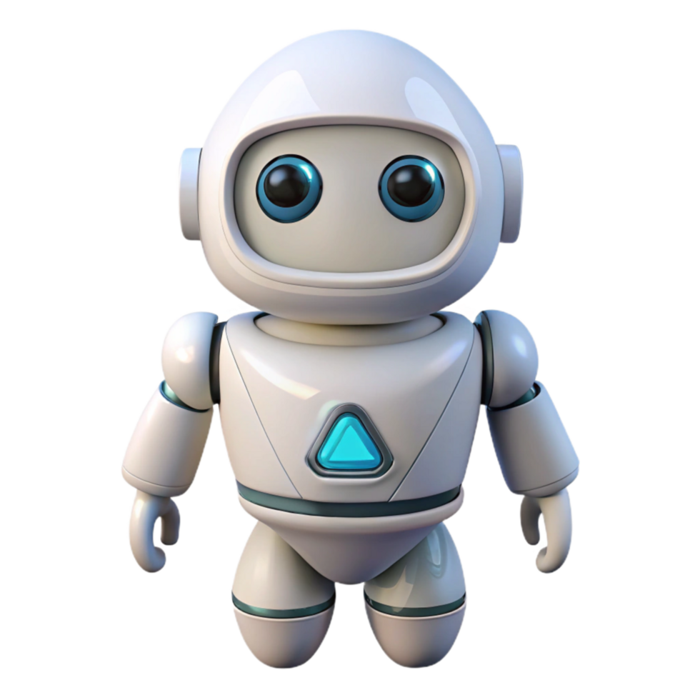 impressive rustic White Delta Robot High Angle Transparent Background authentic png