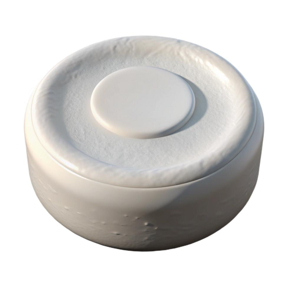 wonderful creative White Hockey Puck Top View Isolated high quality png