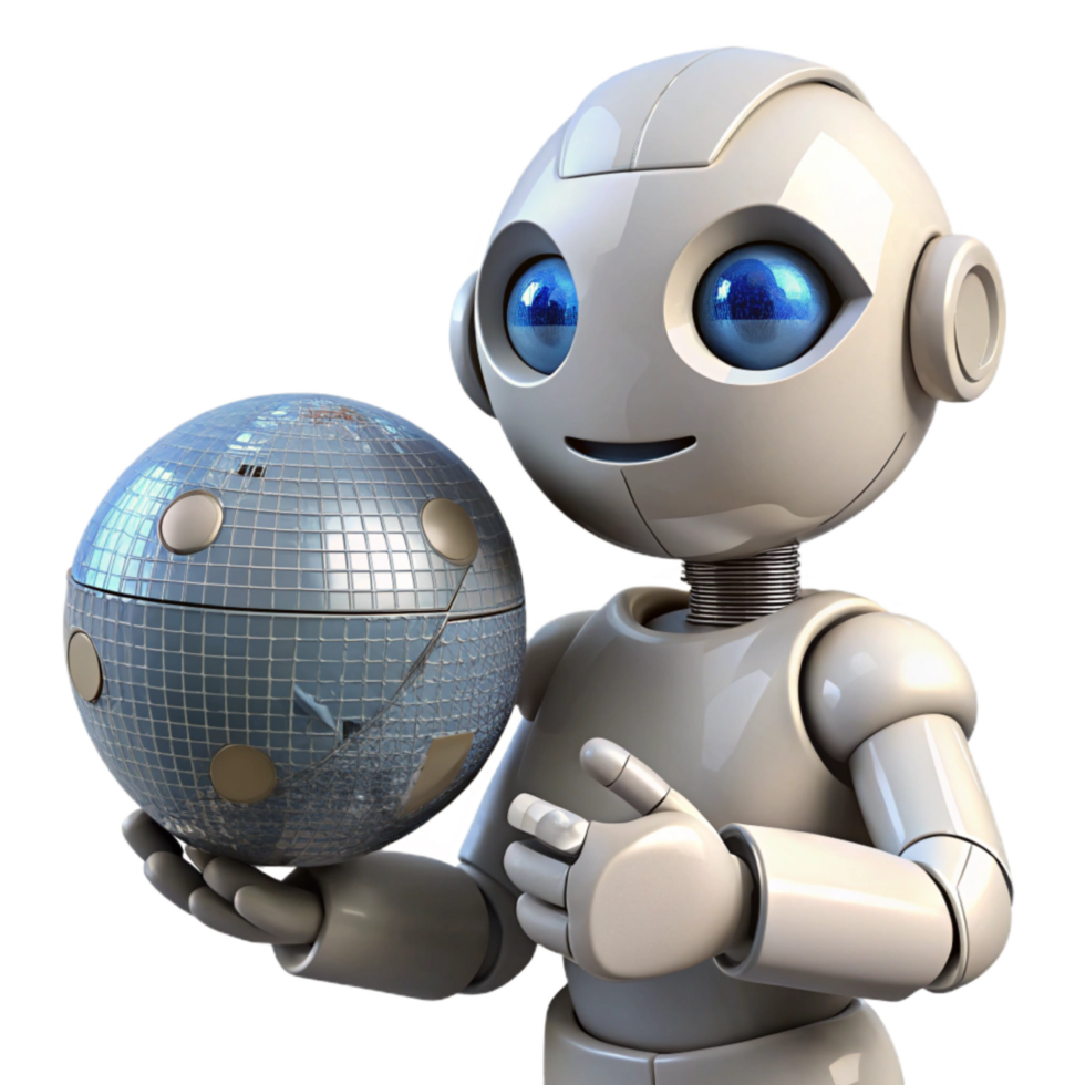 extraordinary abstract White Industrial Robot Holding Cylinder Isolated genuine png