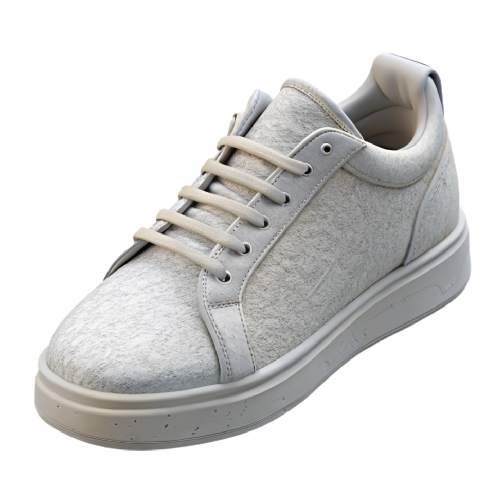 stunning artistic White Sneakers Side View Transparent premium png