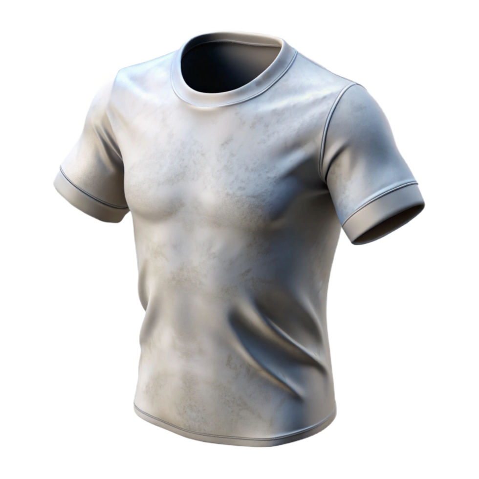 beautiful traditional White T Shirt Mockup Isolated Element premium png